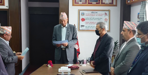 कर्मचारी सञ्चयकोषमा नयाँ अध्यक्ष राजश्व सचिव पुडासैनी