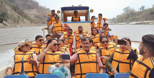 सप्तकोसीमा जेटबोट अब १० घण्टाको बाटो चार घण्टामा