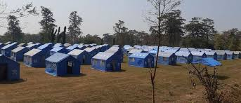 नेपाली सेनाले बनायो एक्कै दिन मोरङमा २ सय क्षमताको क्वारेन्टाइन