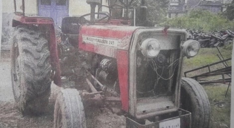 आलम प्रकरणः यही ट्रयाक्टर हो, जसमा घाइतेलाई इँटाभट्टा पुर्‍याइयो