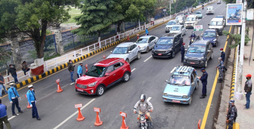 निषेधाज्ञा उल्लंघन गर्ने २ हजार १ सय ७५ वटा सवारी साधन प्रहरीको नियन्त्रणमा