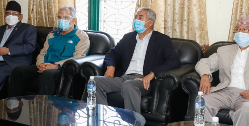 अब फेरि राजनीतिक मुठभेड, प्रधानमन्त्री र राष्ट्रपति विरुद्ध ५ दलिय मोर्चा
