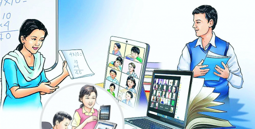 ६३ प्रतिशत बालबालिका स्वअध्ययनमा निर्भर, अनलाइन कक्षा प्रभाव विहिन