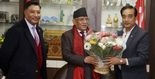 सरकारको मुख्य ध्यान अर्थतन्त्र सुधारमा केन्द्रित छ: प्रधानमन्त्री दाहाल