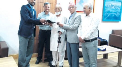 केशरशमशेरले हस्ताक्षर रहेको राहदानी फेला पर्यो