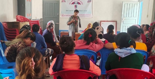 म्याग्दीमा महालक्ष्मी लाईफको बीमा जागरण कार्यक्रम सम्पन्न