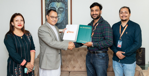 सांग्रिला डेभलपमेन्ट बैंक र दराजबीच डिजिटल पेमेन्ट पार्टनरसीप सम्झौता