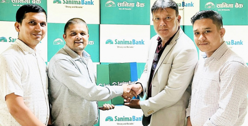 एड्भान्स्ड अटोमोबाइल्स र सानिमा बैंकबीच अटो लोन सम्झौता