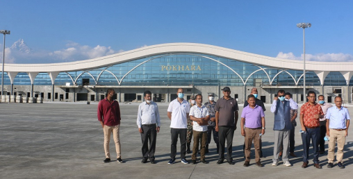 पोखरा विमानस्थल : १४ वटा भवन निर्माणको अन्तिम चरणमा