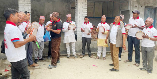 चामुण्डा माई जात्रामा प्रभु लाइफको सहयोग