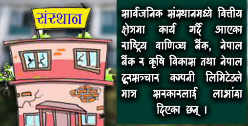 १४  सार्वजनिक संस्थान नाफा आर्जन गर्न सफल  (पूर्व विवरण सहित)