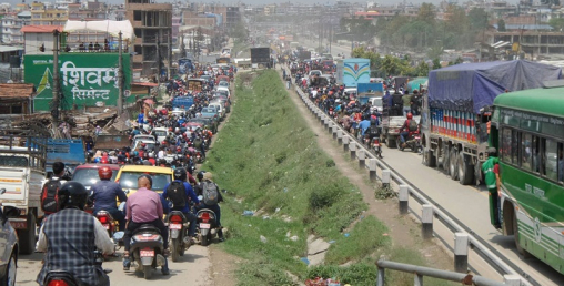 भक्तपुरबाट काठमाडौं भित्रिने सवारी चाप कमगर्न बेलिब्रिजको काम अन्तिम चरणमा