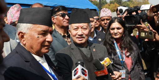 डा. चन्द्र भण्डारीसहित ५० सांसदले हालेनन् राष्ट्रपतिमा मत