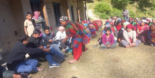 भुकम्प पीडितलाई ग्लोबल आइएमई लघुवित्तको ११ लाख सहयोग