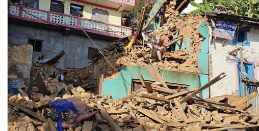 भारत सरकारबाट प्राप्त राहत सामग्री भूकम्प प्रभावित क्षेत्रतर्फ पठाइयो