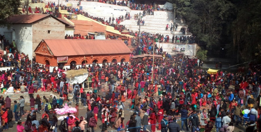 साँखु र शालिनदी क्षेत्रमा डेढ सय वर्ष पुरानो भीमसेन जात्रा