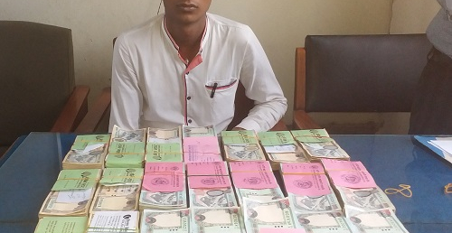 १६ लाख लुटिएको नाटक गर्ने उल्टै प्रहरीको फन्दामा