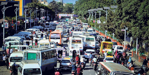 ट्राफिक जामका कारण उपत्यकामा वार्षिक एक खर्ब १६ अर्बको क्षति