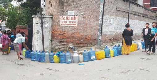 जलस्रोतको धनी देशमा पर्याप्त पानी समेत पिउन पाईदैन्