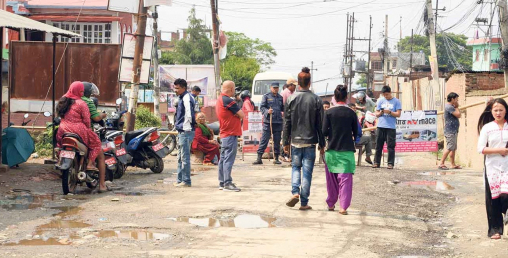 सुनाकोठी–चापागाउँ–लेले सडक ६ दिनदेखि ठप्प, सर्वसाधारण हैरान
