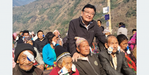 दृष्टिका भगवान सन्दुक, ७० जनाको ज्योति फर्काए