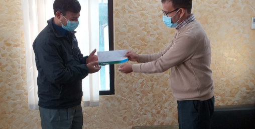 सानिमा बैंकले गर्यो औषधी उपचार बीमा भुक्तानी