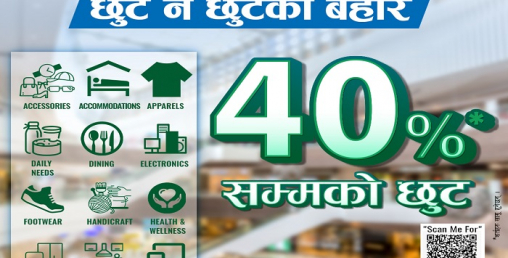 सानिमा बैंकको भिसा कार्ड प्रयोगकर्ताहरुलाई मर्चेन्टमा छुट