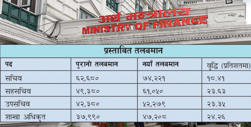 सरकारी कर्मचारीहरुको तलब असमान तरिकाले बढाइएपछि नासुहरूले थाले आन्दोलन