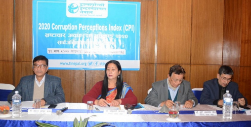 गत वर्षभन्दा यसवर्ष नेपालमा भ्रष्टाचार ४ अंकले बढ्यो