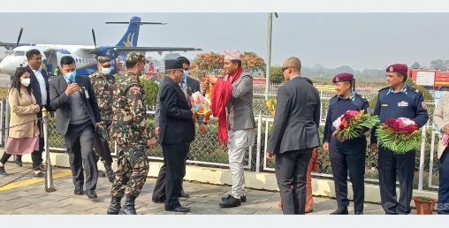 प्रधानमन्त्री निर्वाचित भएपछि प्रचण्ड पहिलो पटक चितवनमा