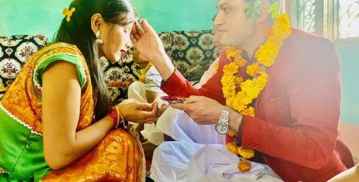 मुस्लिम समुदायका अगुवाले भाइटीका लगाएर मनाए तिहार