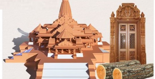 अयोध्याको राम मन्दिरमा अनौठो प्रकारको काठको ढोका