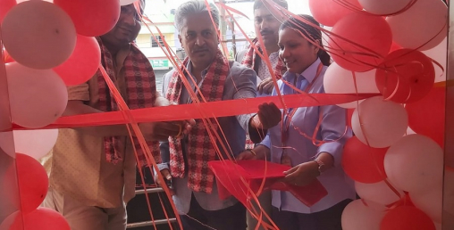 महालक्ष्मी विकास बैंकको विर्तामोड शाखा स्थानान्तरण