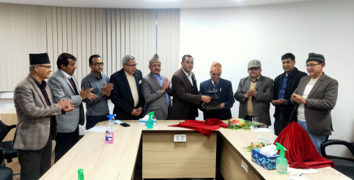 नागरिक लगानी कोषका अध्यक्ष प्रा.डा.भट्टराईको बिधाई
