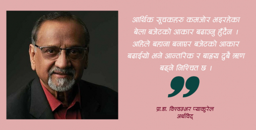 आगामी बजेटमा के गर्ने के नगर्ने ? यसाे भन्छन् अर्थविद् प्याकुरेल