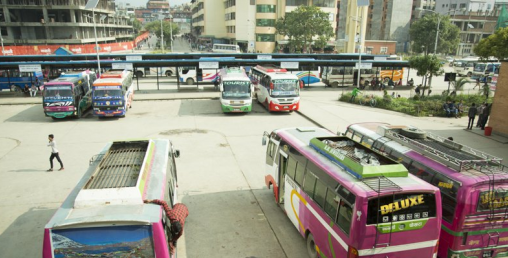 भूकम्प प्रभावित क्षेत्रका जनताका लागि निःशुल्क बससेवा