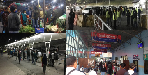 तरकारी बजार र विमान स्थल कोरोनाको हट स्पट बन्दै