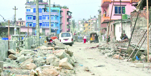 दुई दशकमा पनि पूरा भएन धोबीखोला करिडोर
