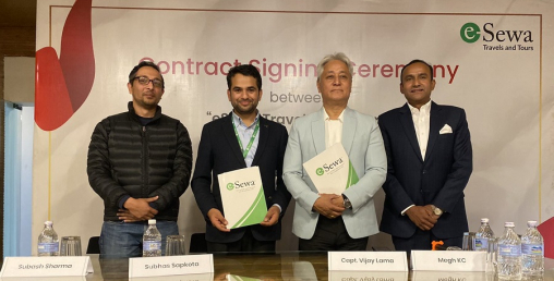 क्याप्टेन विजय लामा बने इसेवा ट्राभल्स् एण्ड टुर्सका ब्राण्ड एम्बेष्डर