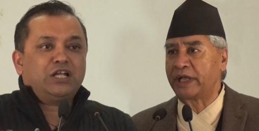 कांग्रेस संसदीय दलमा देउवा र गगन भिड्ने, पौडेलको समर्थन सभापतिलाई
