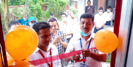 ग्लोबल आइएमई बैंकको एक्सटेन्सन काउण्टर कास्कीको जिल्ला ट्राफिक प्रहरी कार्यालय परिसरमा