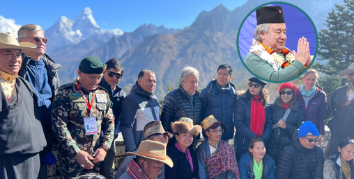 राष्ट्रसंघ महासचिवको भ्रमणले नेपाललाई जलवायु परिवर्तन अनुकूलनमा के फाइदा ?