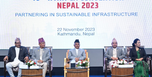 अर्थतन्त्र चलायमान बनाउन निर्माण व्यवसायीको भूमिका महत्त्वपूर्ण: राष्ट्रपति