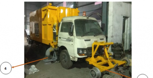 भारतमा रेल ट्र्याकको फोहोर हटाउने नयाँ काइदा