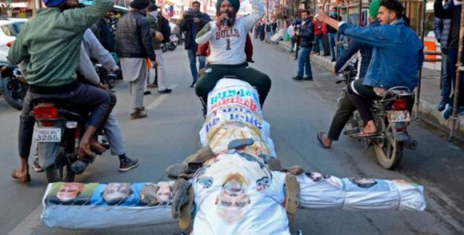 भारतको किसान आन्दोलन मुठभेडका स्थितीमा