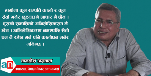 ‘२०६४ सालअघि आर्जन गरिएको सम्पत्तिको अभिलेखीकरण भएको भए अर्थतन्त्र धेरै पारदर्शी हुन्थ्यो’