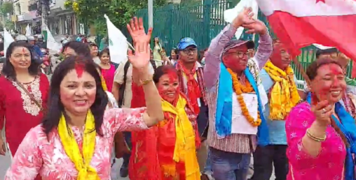 ललितपुर महानगर १ को वडाध्यक्ष पदमा स्वतन्त्र उम्मेदवार तण्डुकार विजयी
