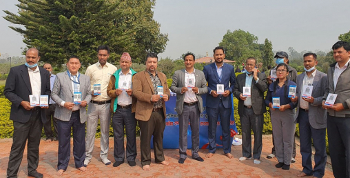 माछापुच्छ्रे बैंकको क्यूआर कोड तथा वी च्याट पे सेवा लुम्बिनीमा शुरू