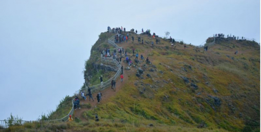 सूर्योदय हेर्ने पर्यटकले मानहुँकोटका होटल खचाखच