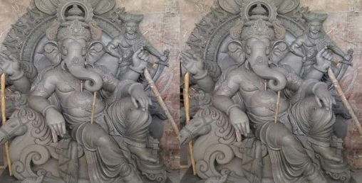 भारतीय मूर्तिलाई विस्थापित गराउँदै नेपालगञ्जका मूर्तिकार